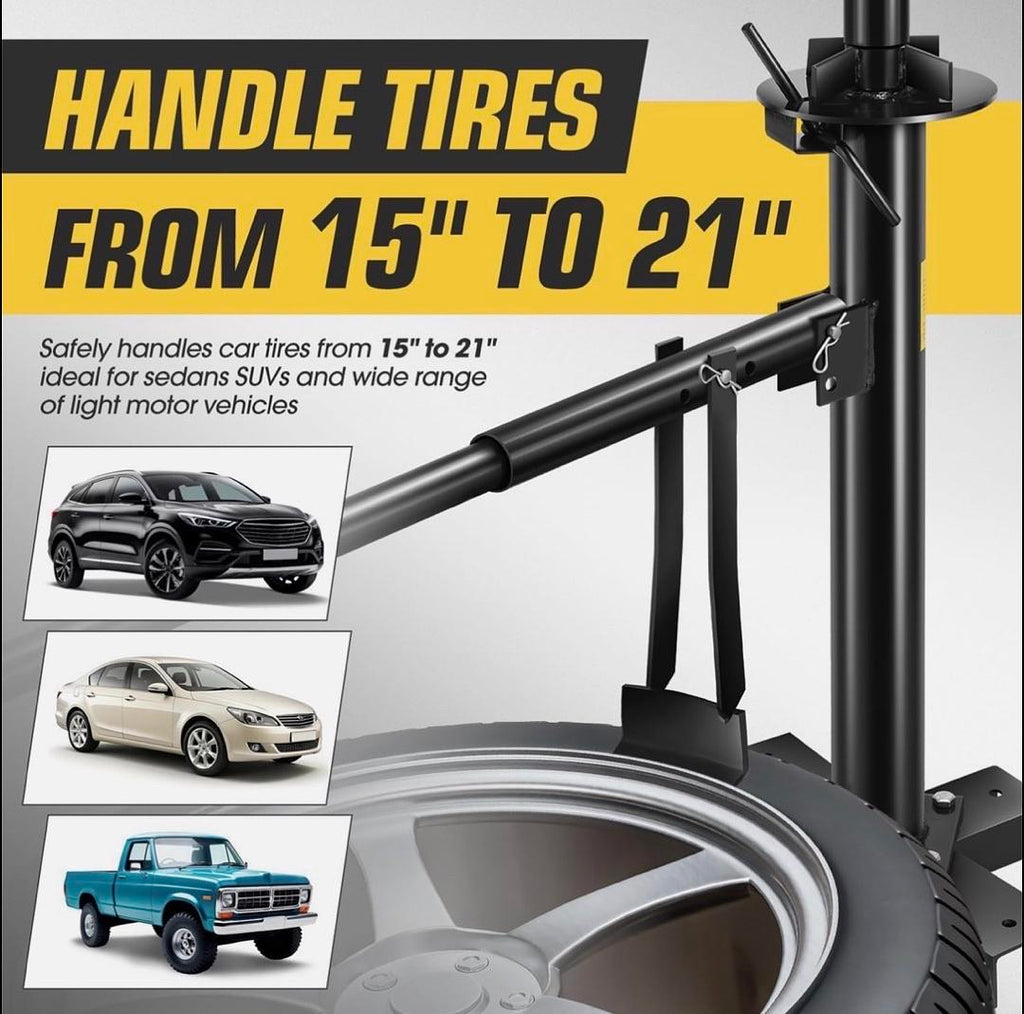 Manual Tire Changer Portable Hand Bead Breaker Tire Machine for 15