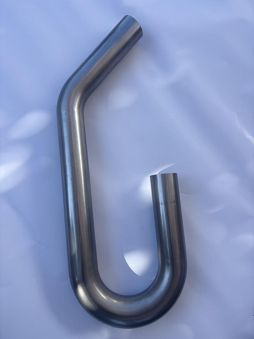 3” Inch 30/180 Degree Mandrel Bend 304 Metal / Steel Universal