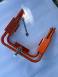 Light Trailer RV Tire Leveler Fit For Wheel Diameter:13 in.-15 in (Orange)