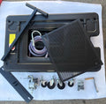 17 Gallon Electric Pump Oil Drain Pan Manual Pump & Wheels
