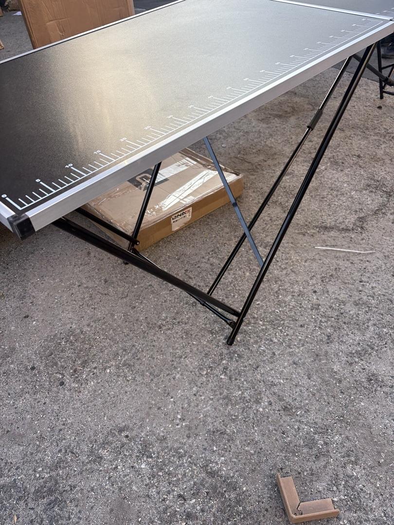 Foldable Design Steel Work Bench 118 in. L x 23.6 in. W x 30.5 in. H