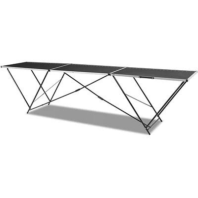 Foldable Design Steel Work Bench 118 in. L x 23.6 in. W x 30.5 in. H
