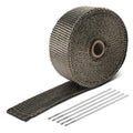 2" x 30' Exhaust Header Wrap Heat Wrap for exhaust pipes, Exhaust Tape Pipe Heat Tape for Motorcycle Fiberglass Heat Shi