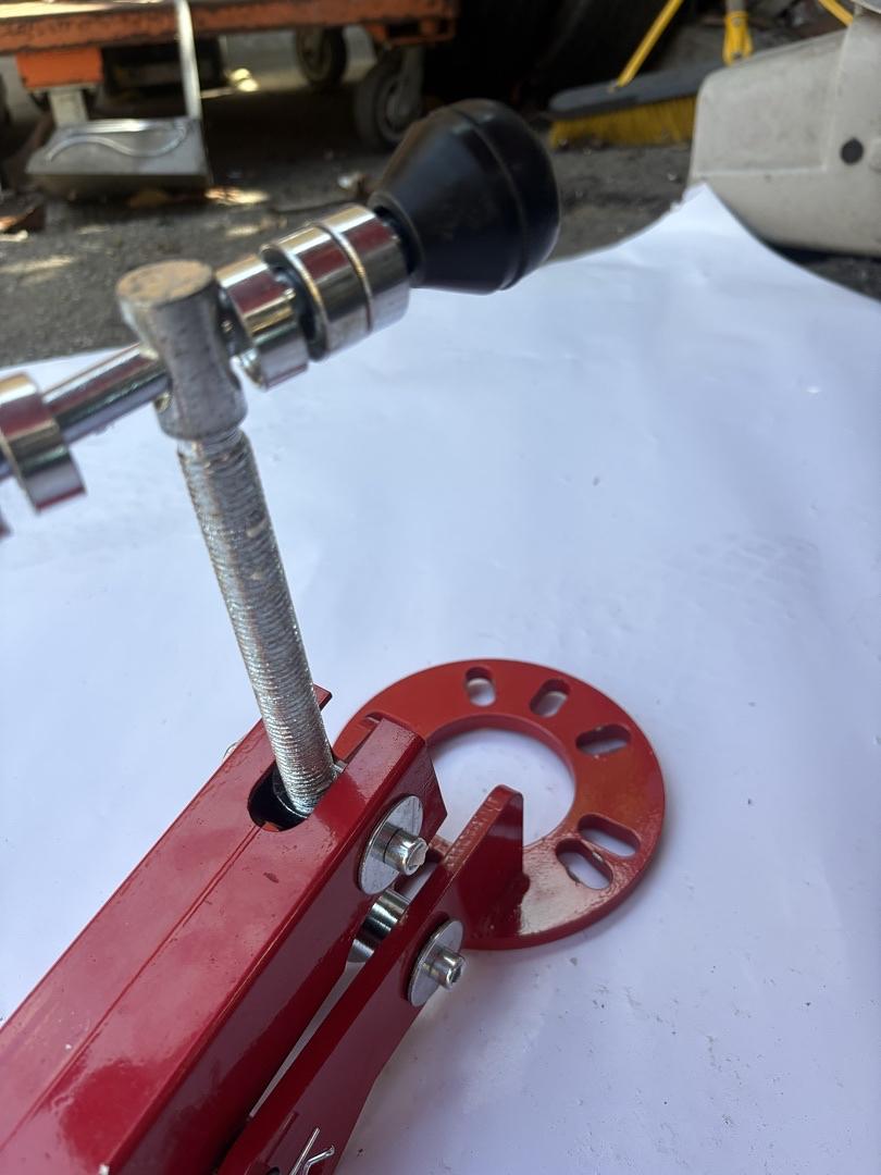 Fender Roller Reforming Extending Tool Heavy Duty Wheel Arch Roller Flaring Former for Automobile Maintenance, Red