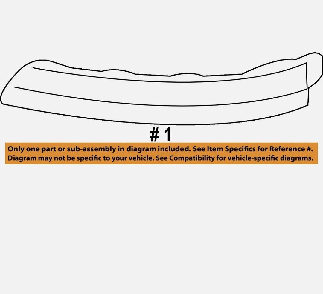 84052265 | GM OEM 16-19 Silverado 1500 Front Bumper Bumper Components-Filler Panel