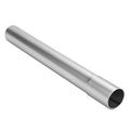 2 Inches Mild Steel DIY Custom Exhaust Tubing Straight Pipe 18", Universal Fit