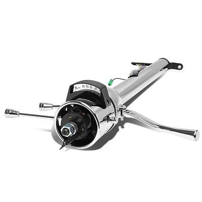 55-59 Chevy GM Floor Shift Models AT 28 in. Length Stainless Steel Steering Column