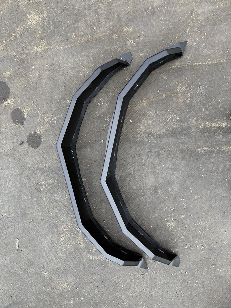 Front Fender Flares Compatible With Ford Bronco 4Dr 2021-2024, Excludes Everglades, Heritage & Raptor Models