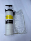6.5L Pneumatic and Manual Oil Extractor Pump Extended Oil Suction Hose A Brake Bleeding Hose for Automotive Fluids Vacuu
