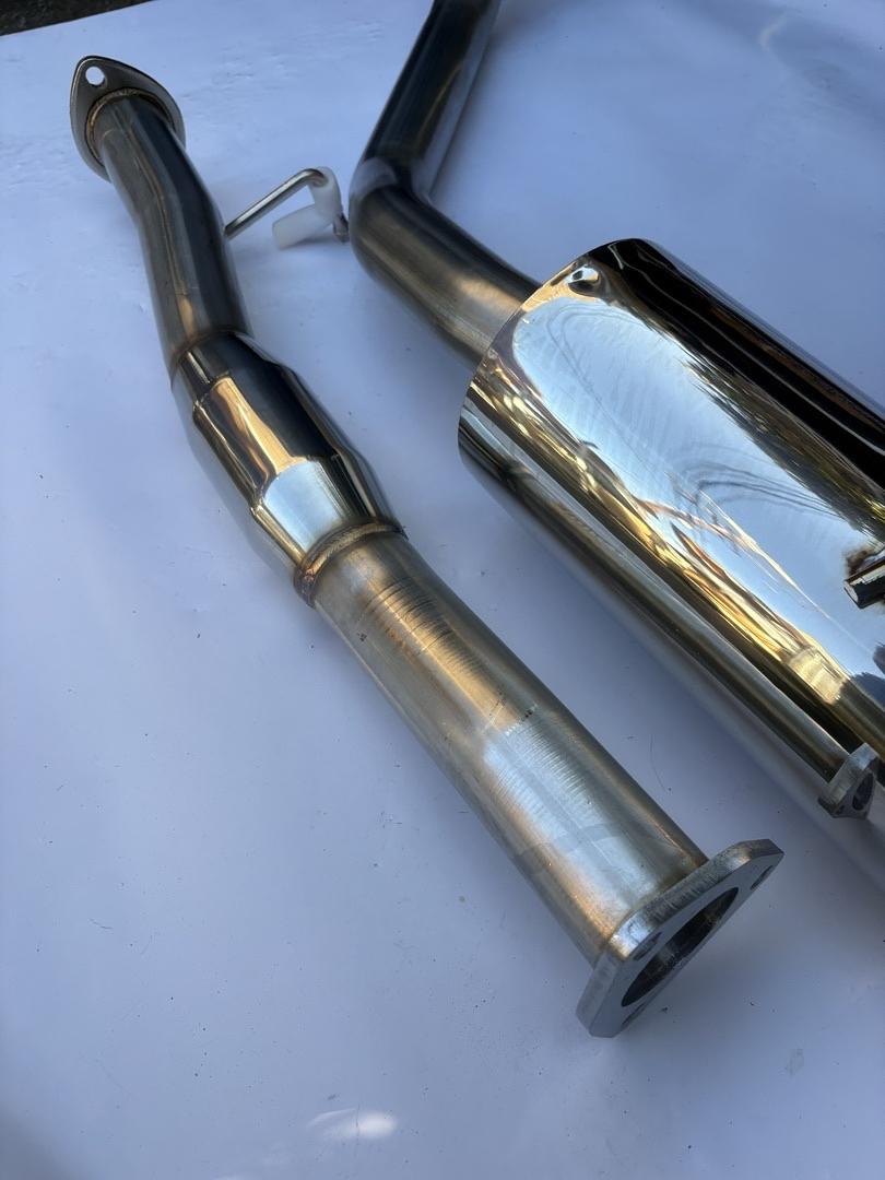 00-03 Honda S2000 Catback Exhaust System w/ 4” in OD Muffler