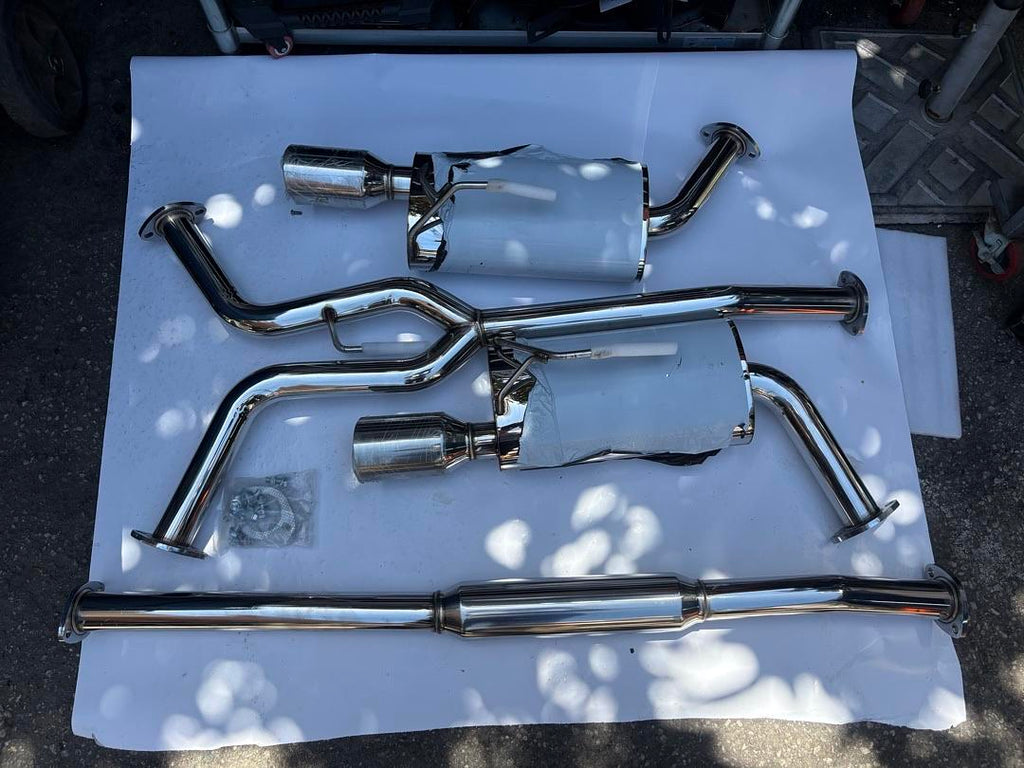 04-08 Nissan Maxima A34 V6 Catback Exhaust w/Muffler Tip - Stainless Steel