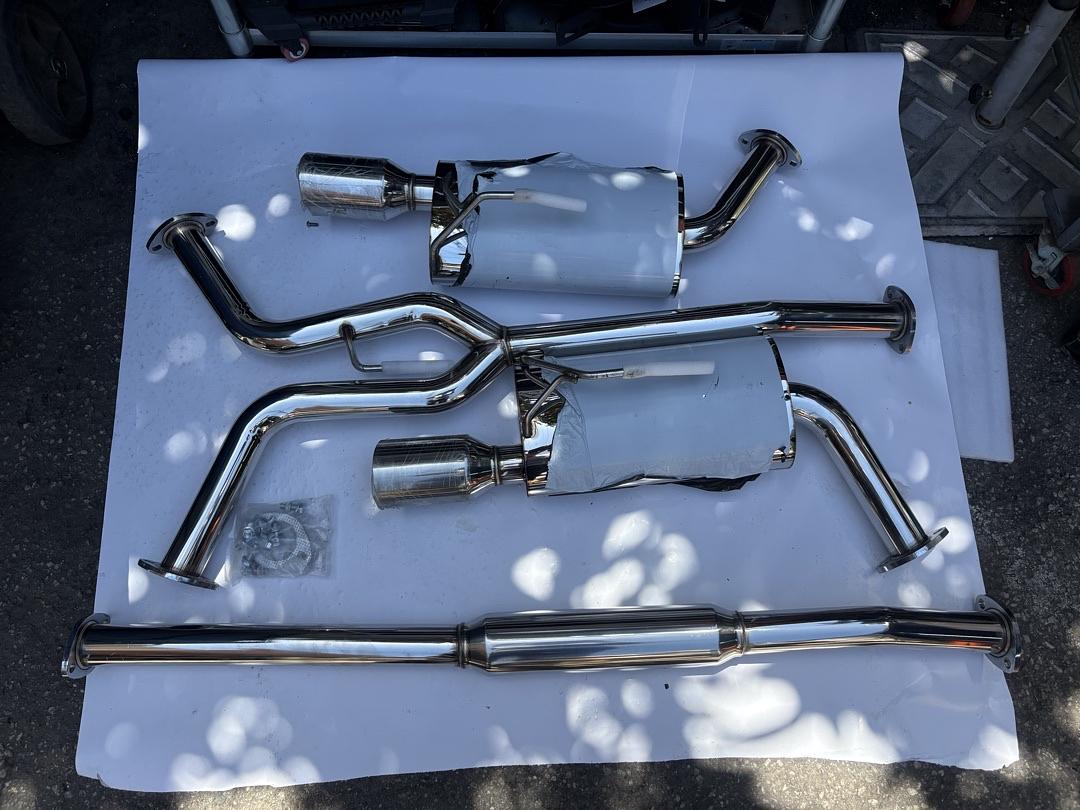 04-08 Nissan Maxima A34 V6 Catback Exhaust w/Muffler Tip - Stainless Steel