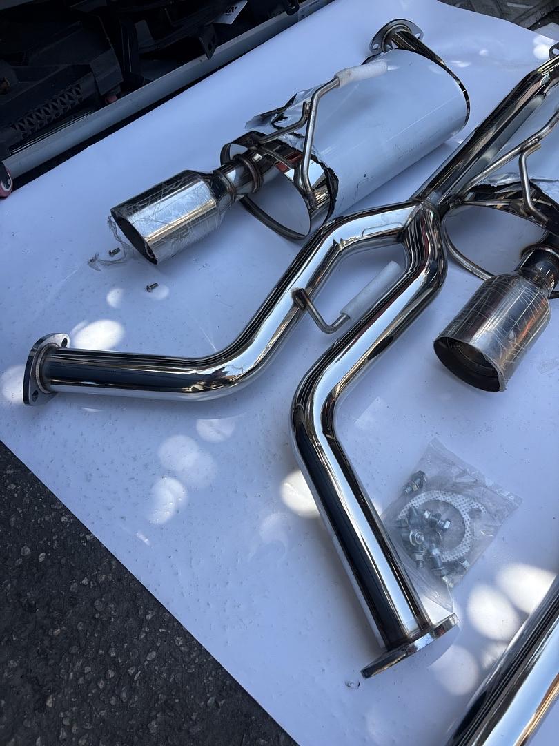 04-08 Nissan Maxima A34 V6 Catback Exhaust w/Muffler Tip - Stainless Steel
