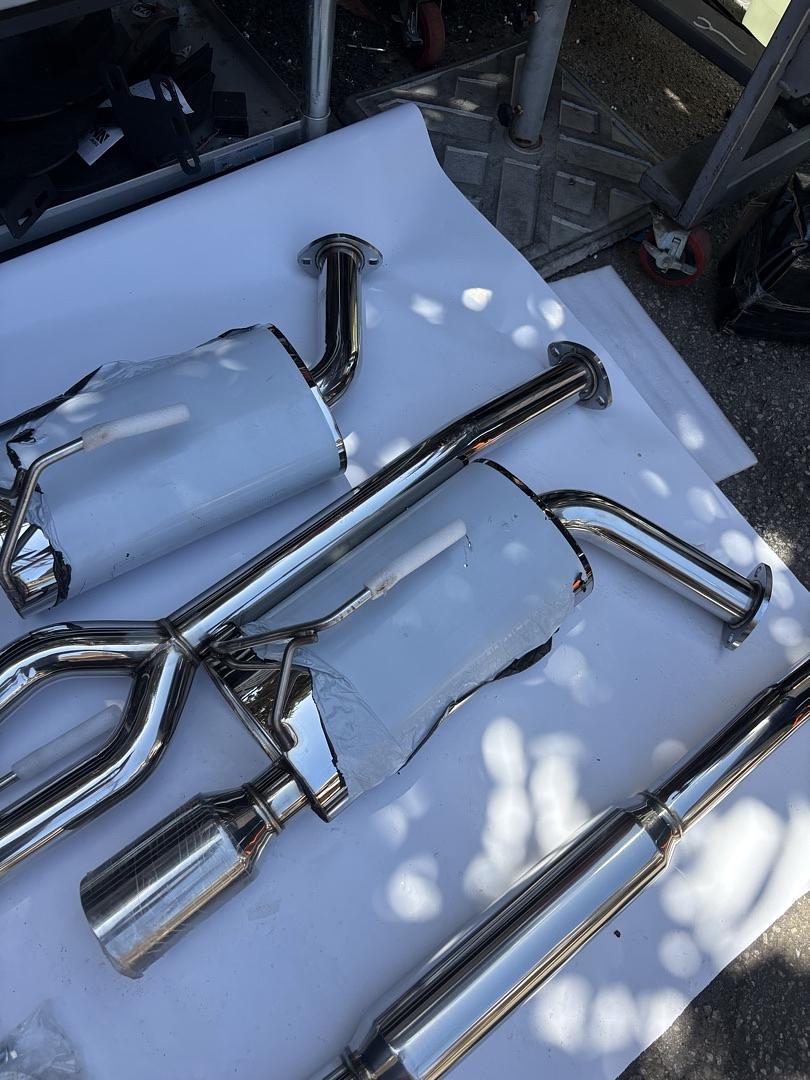 04-08 Nissan Maxima A34 V6 Catback Exhaust w/Muffler Tip - Stainless Steel