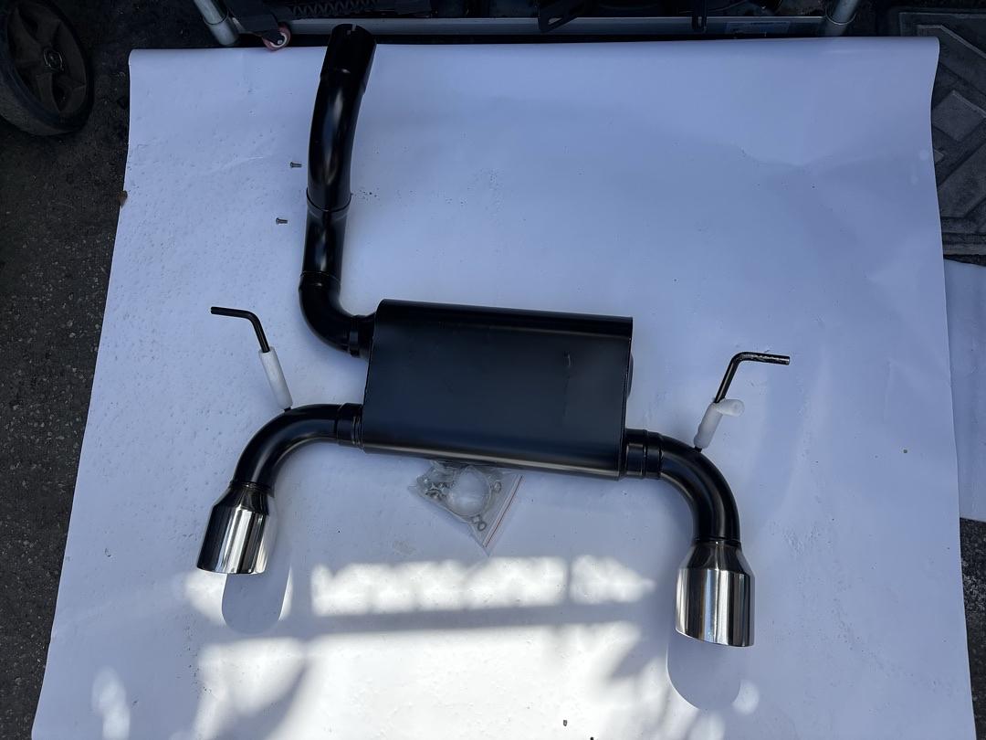 18-23 Jeep Wrangler Axle Back 4” Catback Exhaust