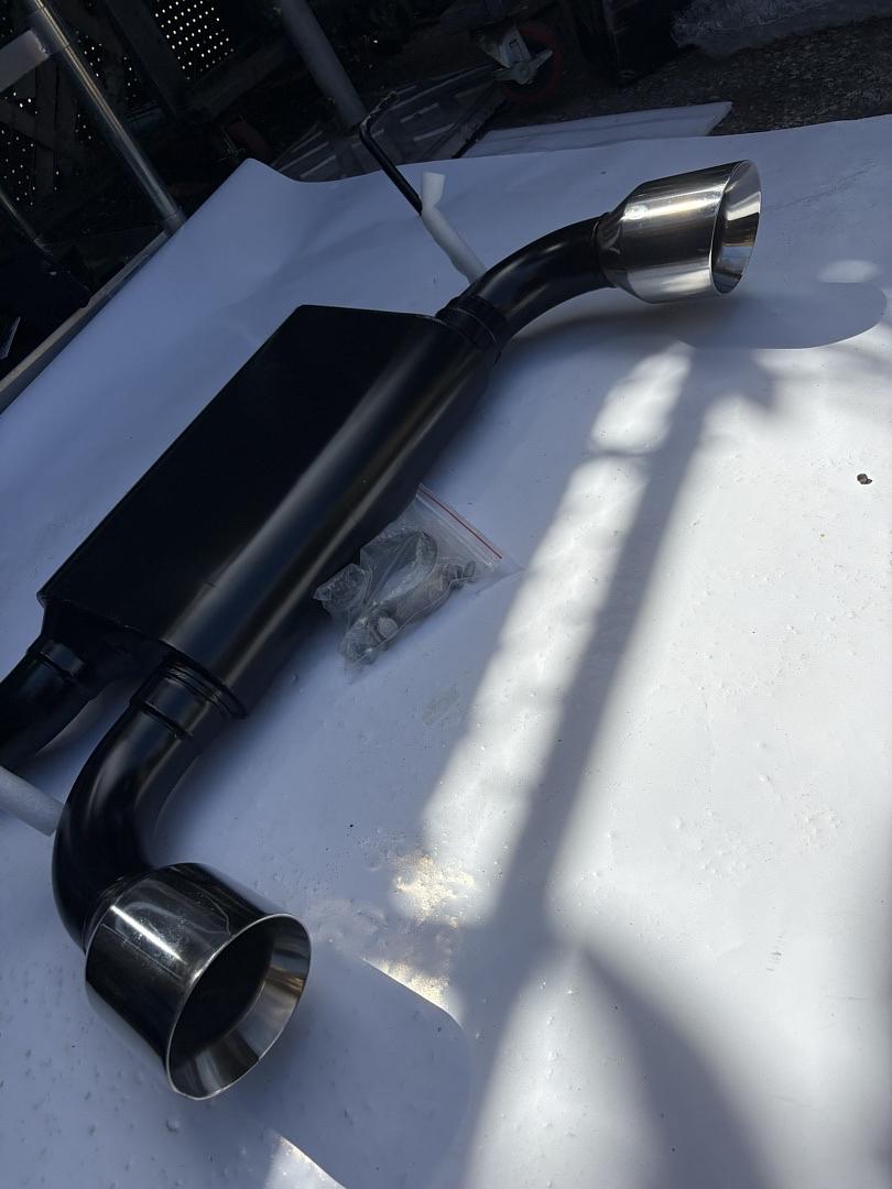 18-23 Jeep Wrangler Axle Back 4” Catback Exhaust