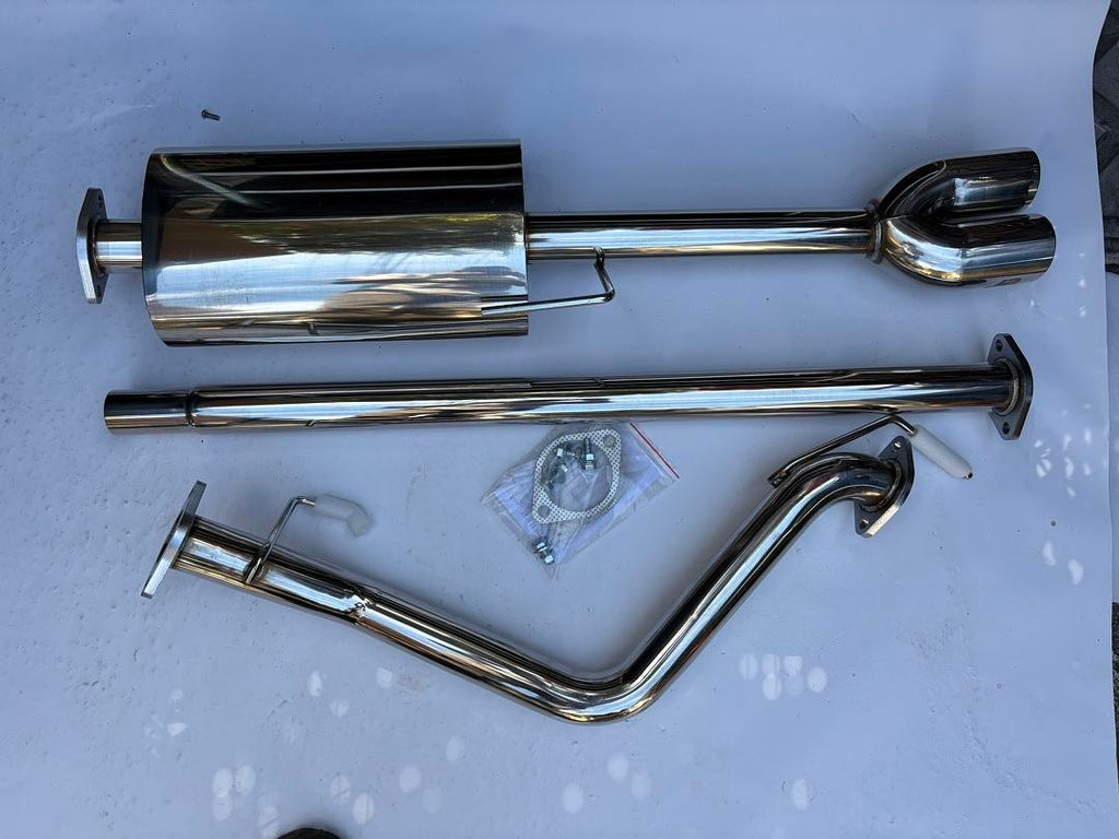 93-99 Volkswagen Jetta Catback Exhaust w/Muffler Tip - Stainless Steel