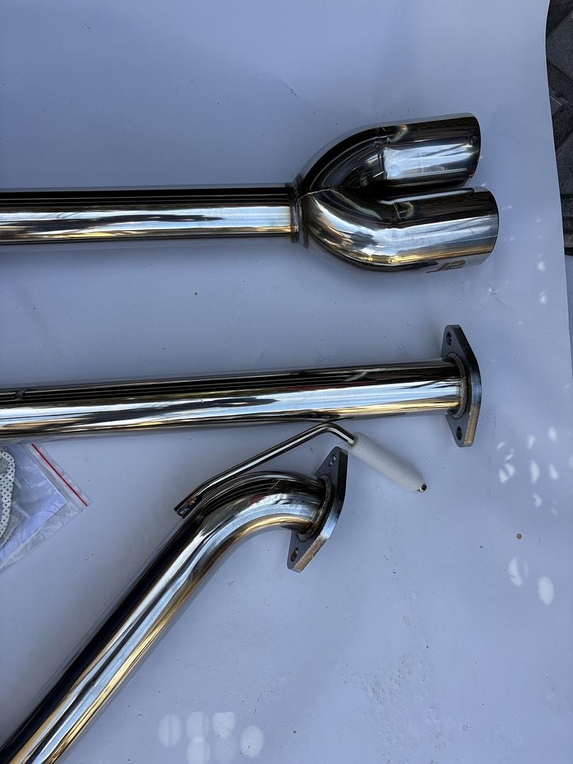 93-99 Volkswagen Jetta Catback Exhaust w/Muffler Tip - Stainless Steel