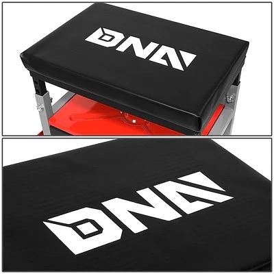 Roller Seat Creeper Storage Mechanic Stool - 17.5 in. X 23.6 in. X 15.8 in.