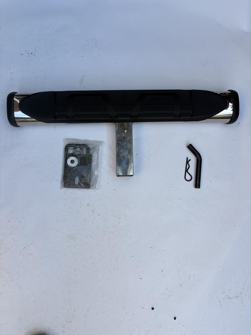 Universal Trailer Towing Hitch Step Bar 26" Wide x 4" Oval 2" Receiver