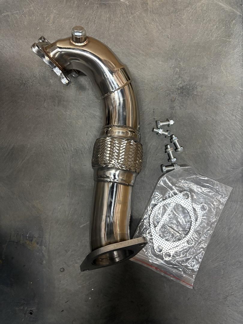 07-13 Mazda 3 Mazdaspeed MPS Stainless Steel Turbo Exhaust Downpipe Pipe