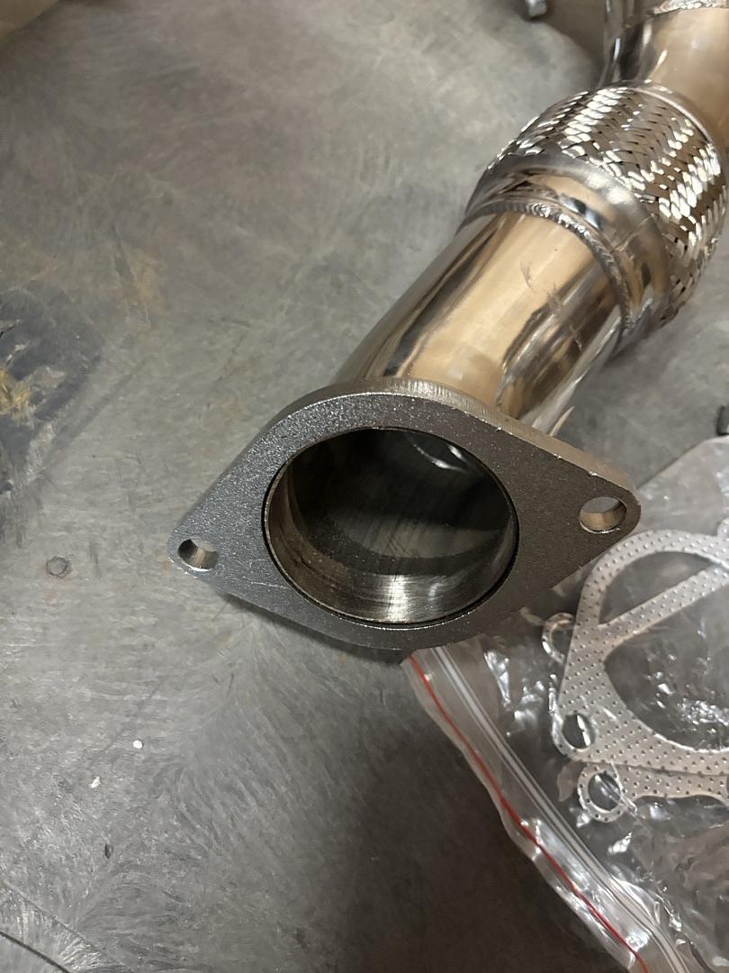 07-13 Mazda 3 Mazdaspeed MPS Stainless Steel Turbo Exhaust Downpipe Pipe