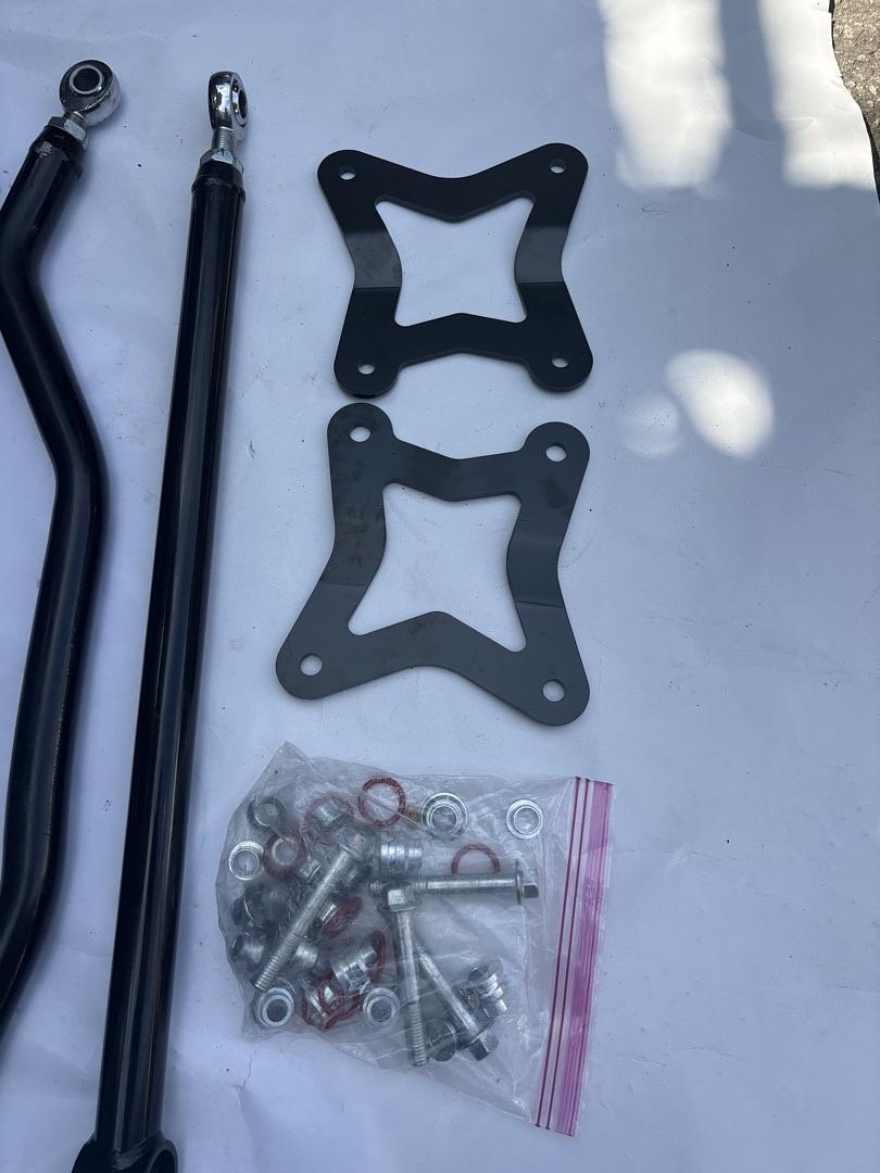 14-23 Polaris RZR Black Powdercoated Front Upper Lower Control Radius-Arms