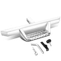 CLASS III 2" RECEIVER TRAILER TOW HITCH STEP BAR,SILVER