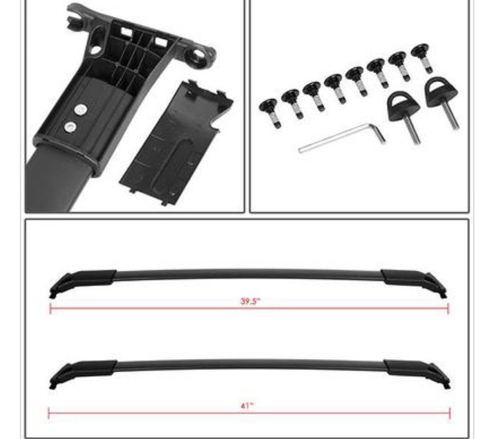 13-19 FORD ESCAPE ROOF RACK RAIL CROSS