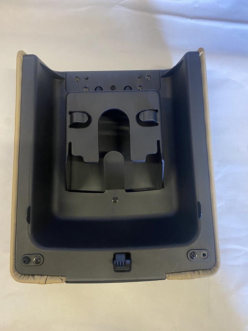 CENTER CONSOLE ARM REST LID LATCH KIT REPLACEMENT BEIGE FOR 04-08 F150 MARK LT, PEBBLE TAN
