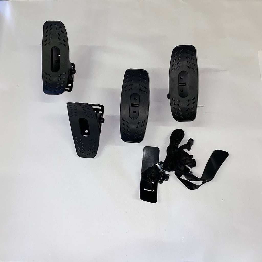 UNIVERSAL SADDLE KAYAK CAR TRUCK ROOF TOP CROSSBAR MOUNT RACK CARRIER, BLACK