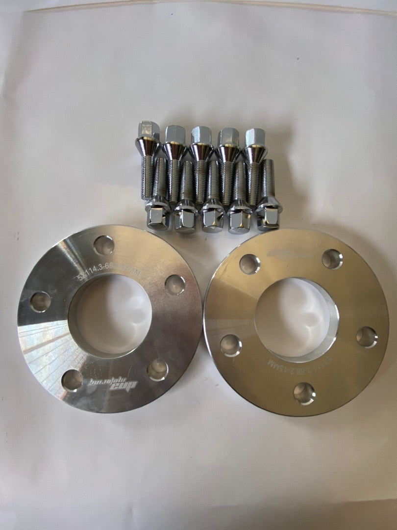 5X114.3-66.2-15MM M12X1.5 WHEEL SPACERS