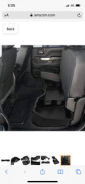 14-18 CHEVY SILVERADO CREW CAB LIGHT WEIGHT REAR UNDER SEAT CARGO STORAGE CASE ORGANIZER