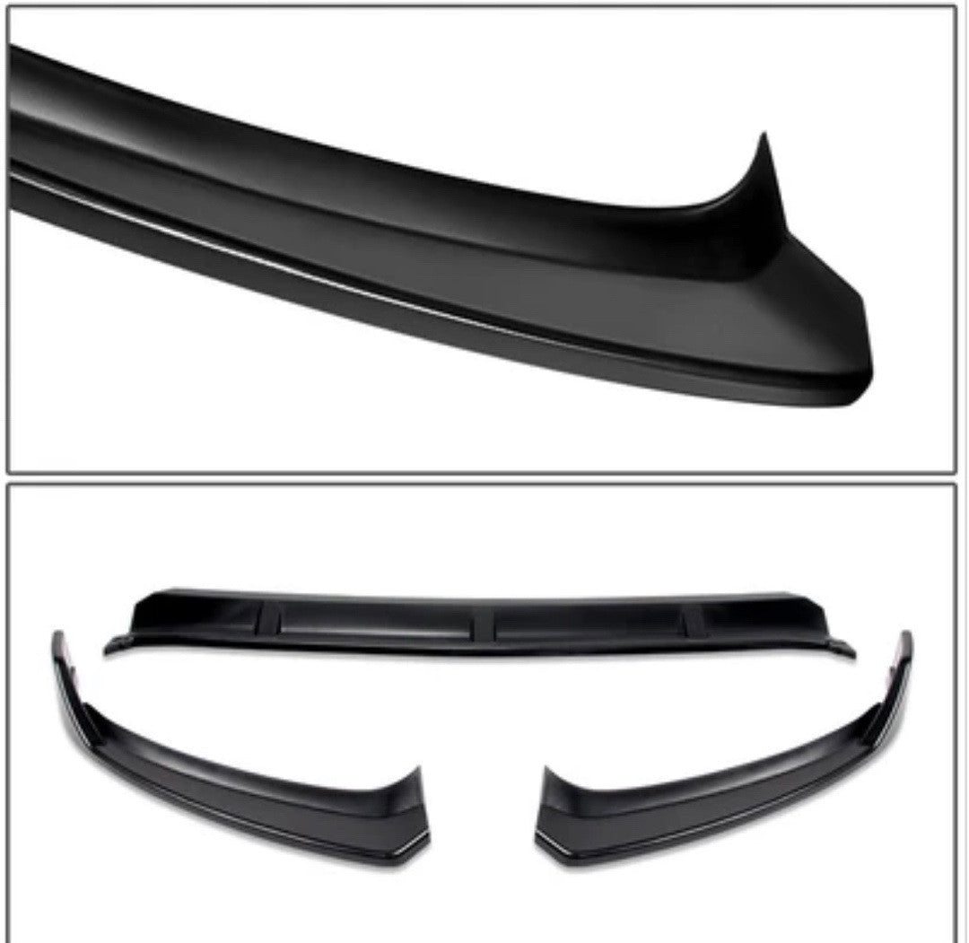 15-18 MERCEDES W205 C-CLASS MATTE LOOK FRONT BUMPER BODY KIT LIP 3PCS