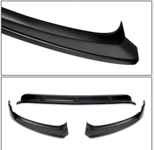 15-18 MERCEDES W205 C-CLASS MATTE LOOK FRONT BUMPER BODY KIT LIP 3PCS