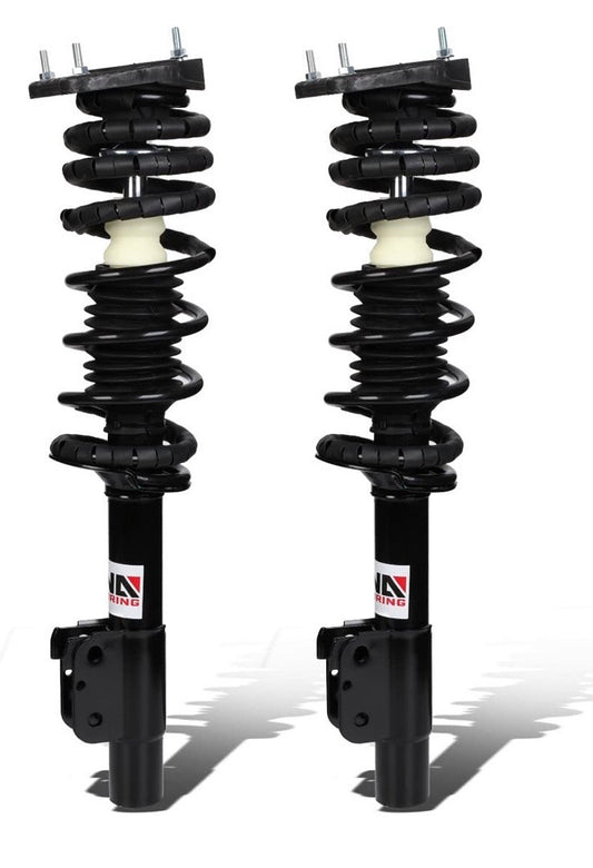 98-03 CHEVY MALIBU PAIR REAR ASSEMBLED SHOCK+ STRUT COIL SPRING SUSPENSION