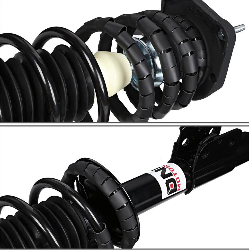 98-03 CHEVY MALIBU PAIR REAR ASSEMBLED SHOCK+ STRUT COIL SPRING SUSPENSION