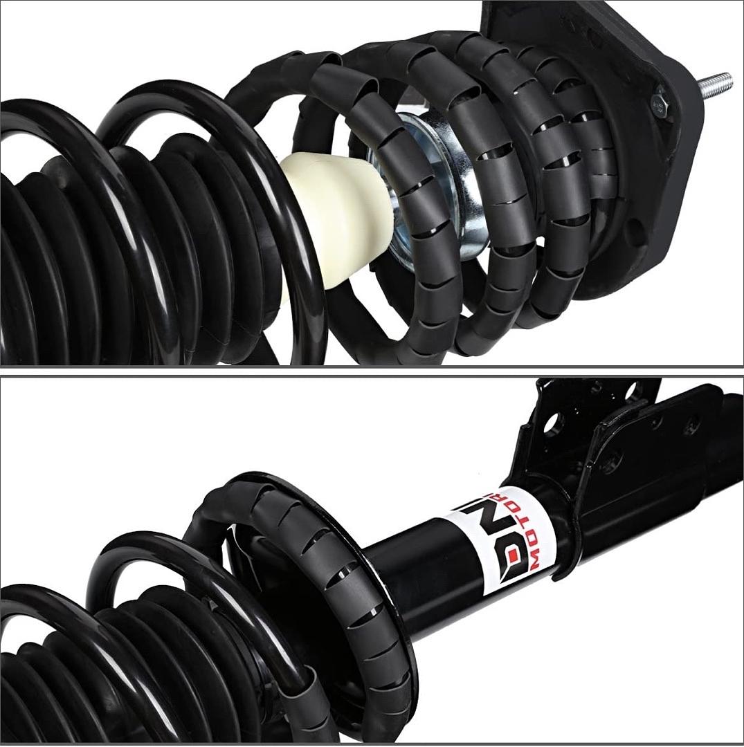 98-03 CHEVY MALIBU PAIR REAR ASSEMBLED SHOCK+ STRUT COIL SPRING SUSPENSION