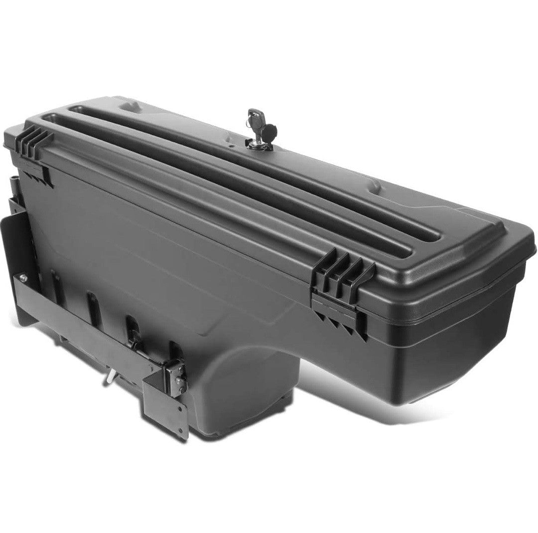 07-20 TOYOTA TUNDRA DRIVER SIDE WHEEL WELL LOCK BOX WITH KEY & MOUNTING HARDWARE COMPATIBLE WITH