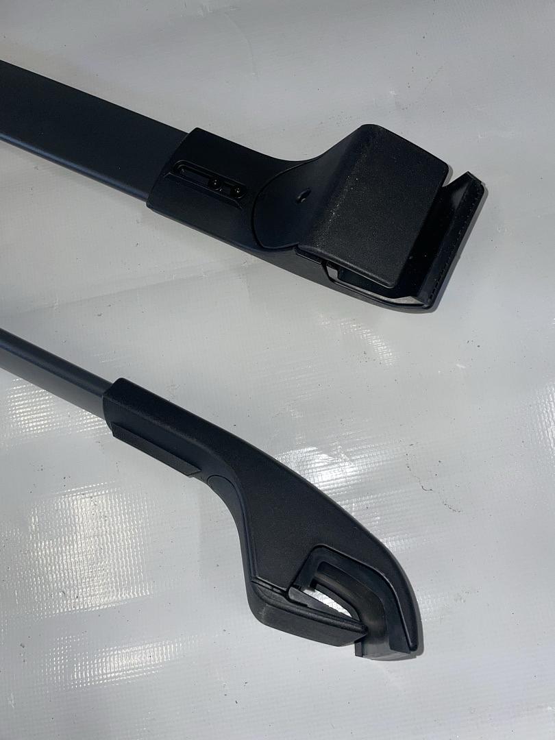 14-20 JEEP CHEROKEE FACTORY STYLE MATTE ROOF RACK RAIL CROSS BAR BLACK
