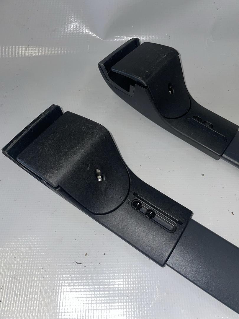 14-20 JEEP CHEROKEE FACTORY STYLE MATTE ROOF RACK RAIL CROSS BAR BLACK