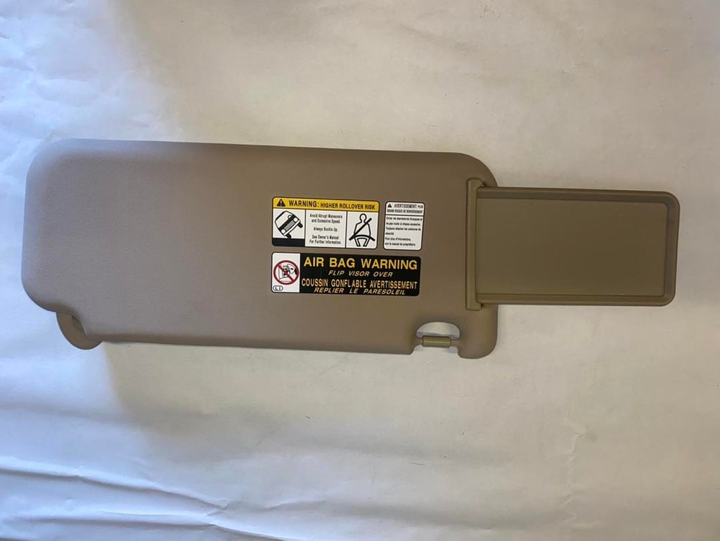 06-12 TOYOTA RAV4 FACTORY STYLE LEFT DRIVER SIDE SUN VISOR
