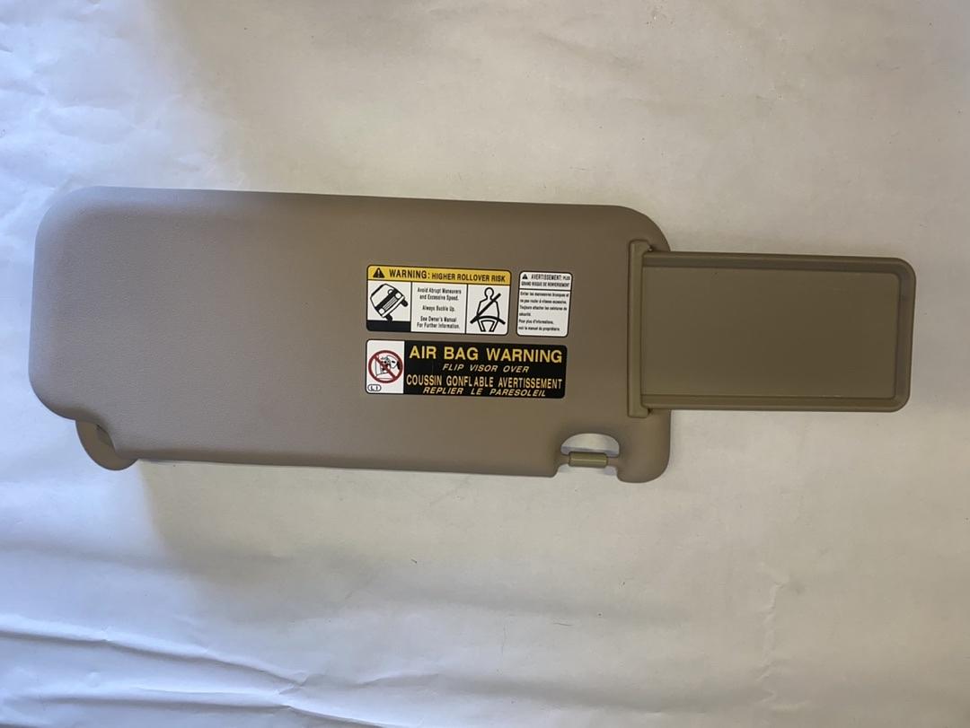 06-12 TOYOTA RAV4 FACTORY STYLE LEFT DRIVER SIDE SUN VISOR