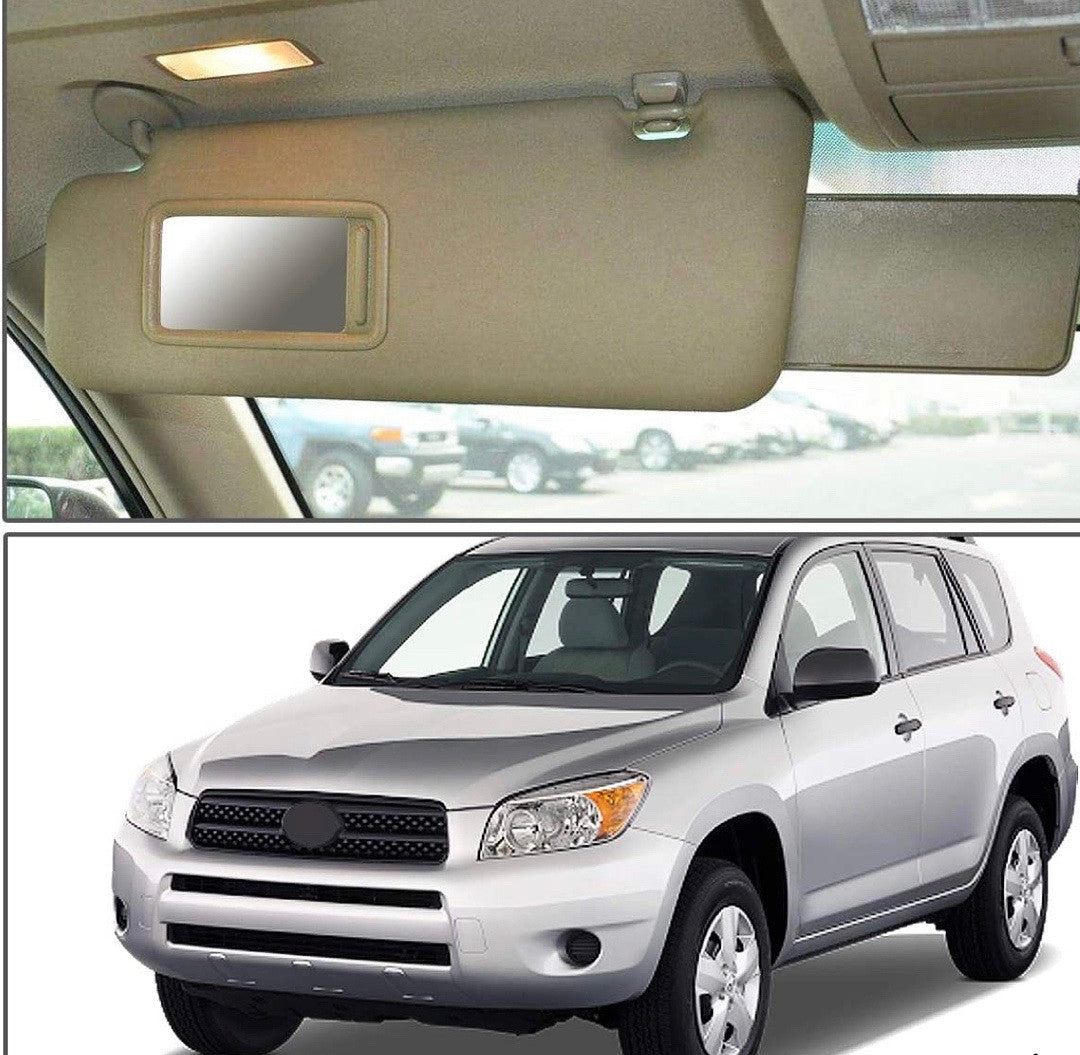 06-12 TOYOTA RAV4 FACTORY STYLE LEFT DRIVER SIDE SUN VISOR
