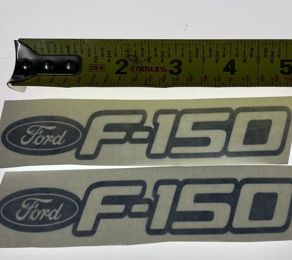 Blue “ford F-150” 2pcs (5x2.5 Total) Vinyl Sticker
