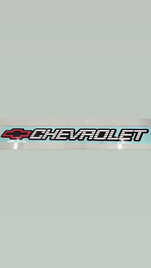 Chevrolet Winshield Tailgate Vinyl Sticker