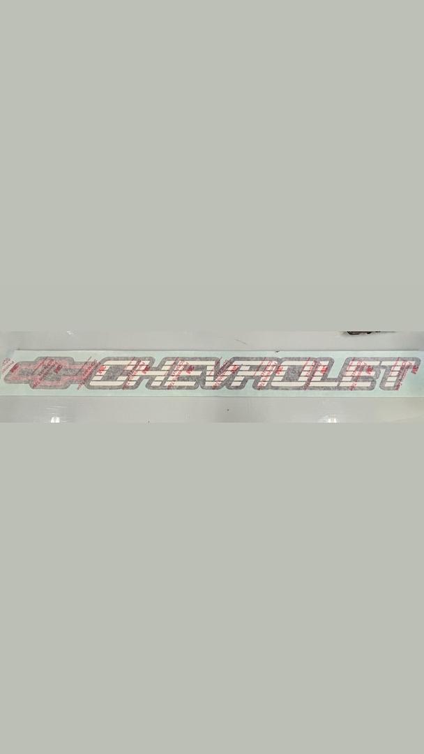 Chevrolet Winshield Tailgate Vinyl Sticker