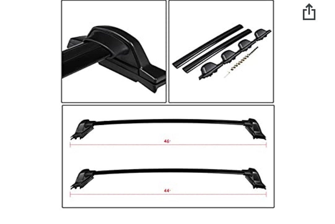 07-11 HONDA CR-V ALUMINUM ROOF RACK