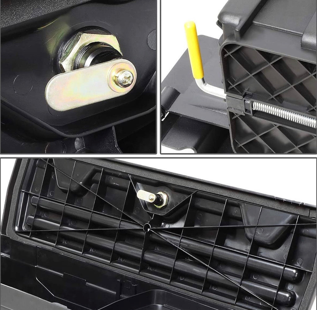2017 TO 2020 FORD F-250 F-350 SUPER DUTY PASSENGER SIDE TRUCK BED STORAGE CASE WHEEL WELL TOOL LOCKABLE BOX
