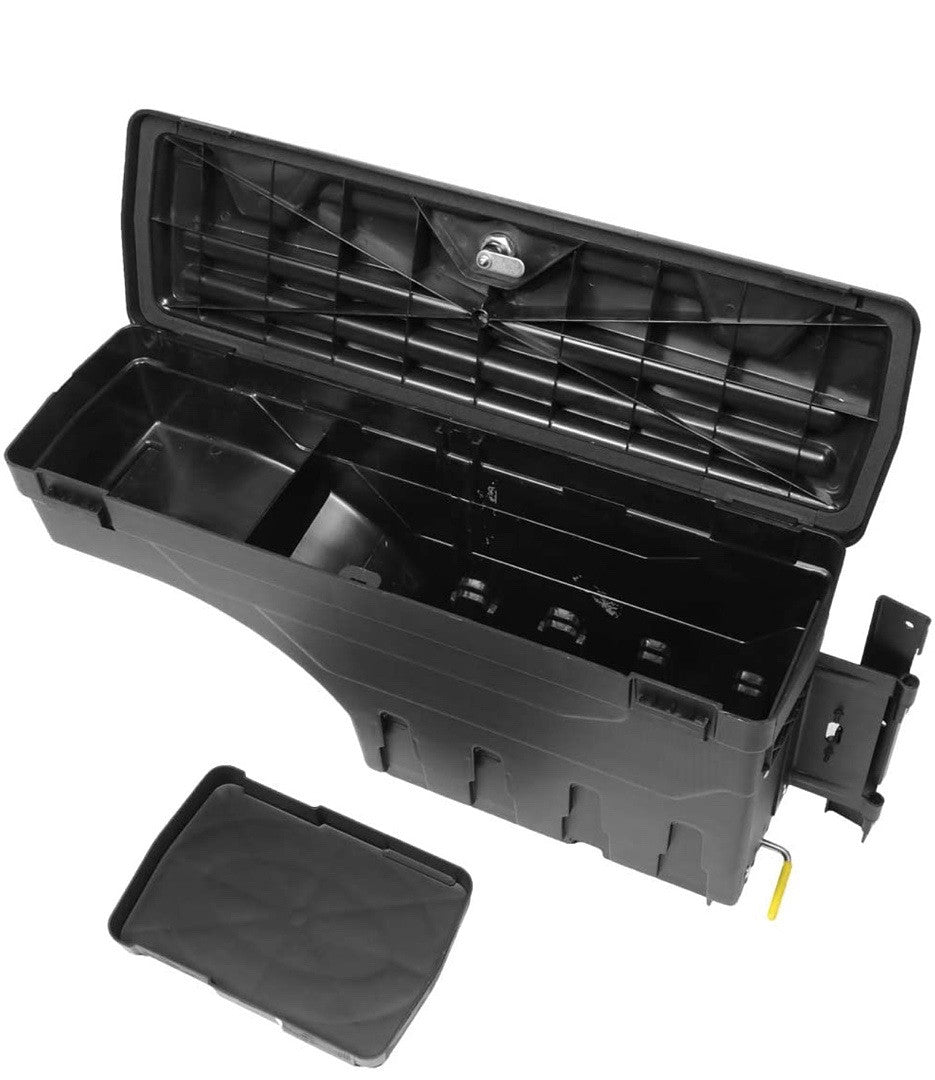 2015 TO 2020 F-150 PICKUP TRUCK BED RIGHT PASSENGER SIDE WHEEL WELL STORAGE CASE TOOL BOX W/LOCK+KEY